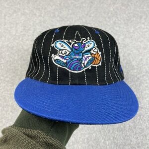 New‎ Era Charlotte Hornets NBA Pin Stripe Classic Basketball 59FIFTY Fitted Hat